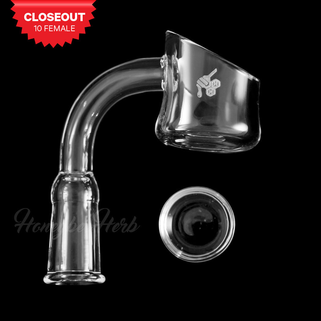 Honey Cup Quartz Banger - 90° Degree
