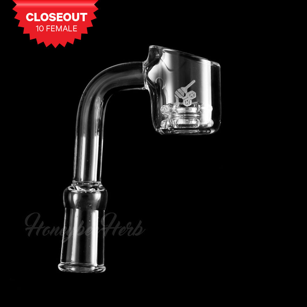 Honeycomb Knot Quartz Banger - 90° Degree | Yl