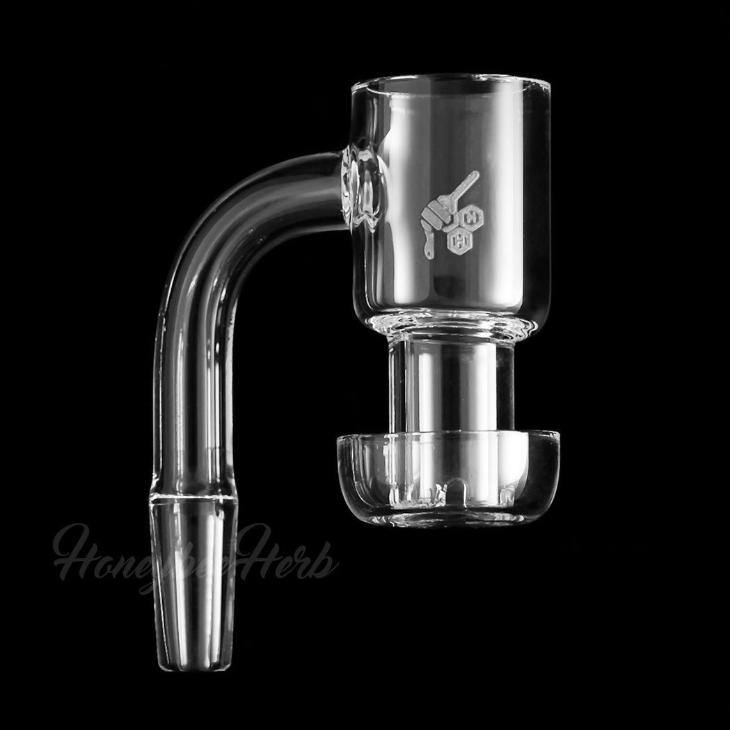 Honeysuckle Quartz Banger - 90° Degree | Yl