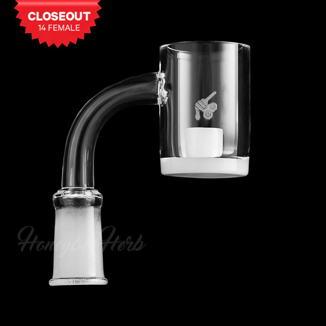 Honey & Milk Core Reactor Quartz Banger - 90° Degree