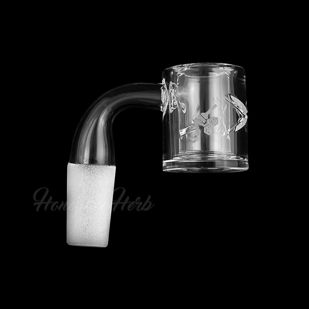 Honey Chamber Quartz Banger - 90° Degree | Yl