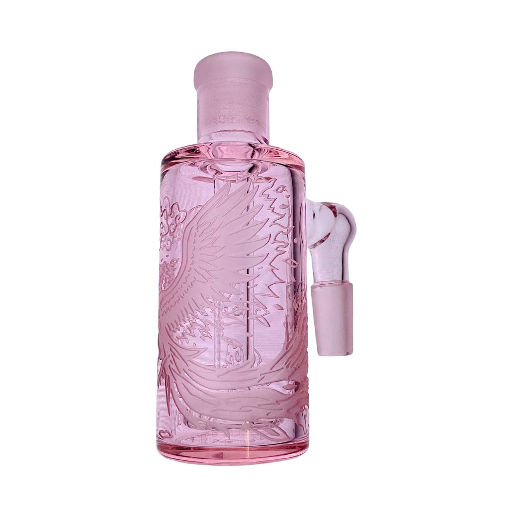 Milkyway Phoenix Sandblasted Showerhead Diffuser Wet Ash Catcher