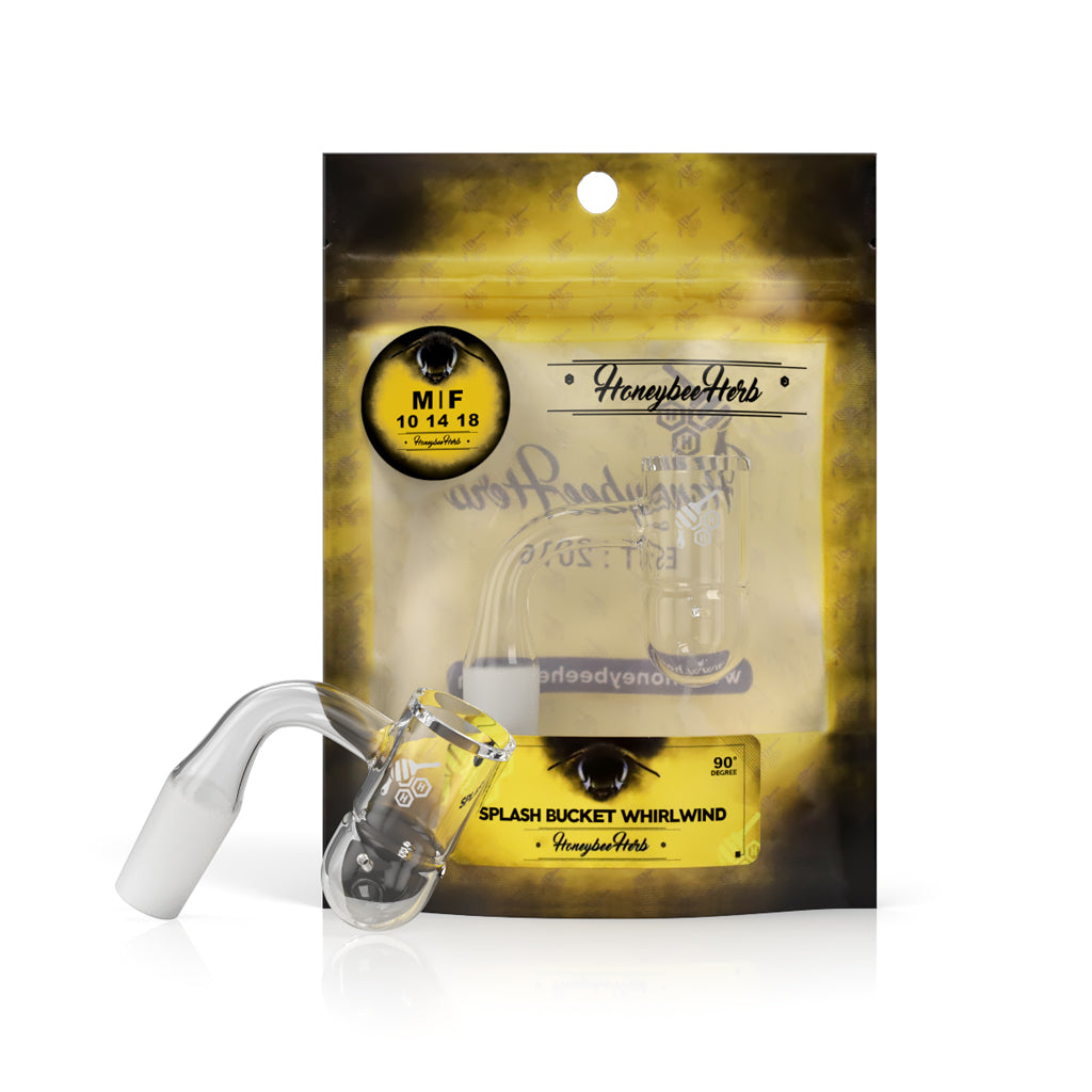 Splash Bucket Whirlwind Quartz Banger - 90° Degree | Yl
