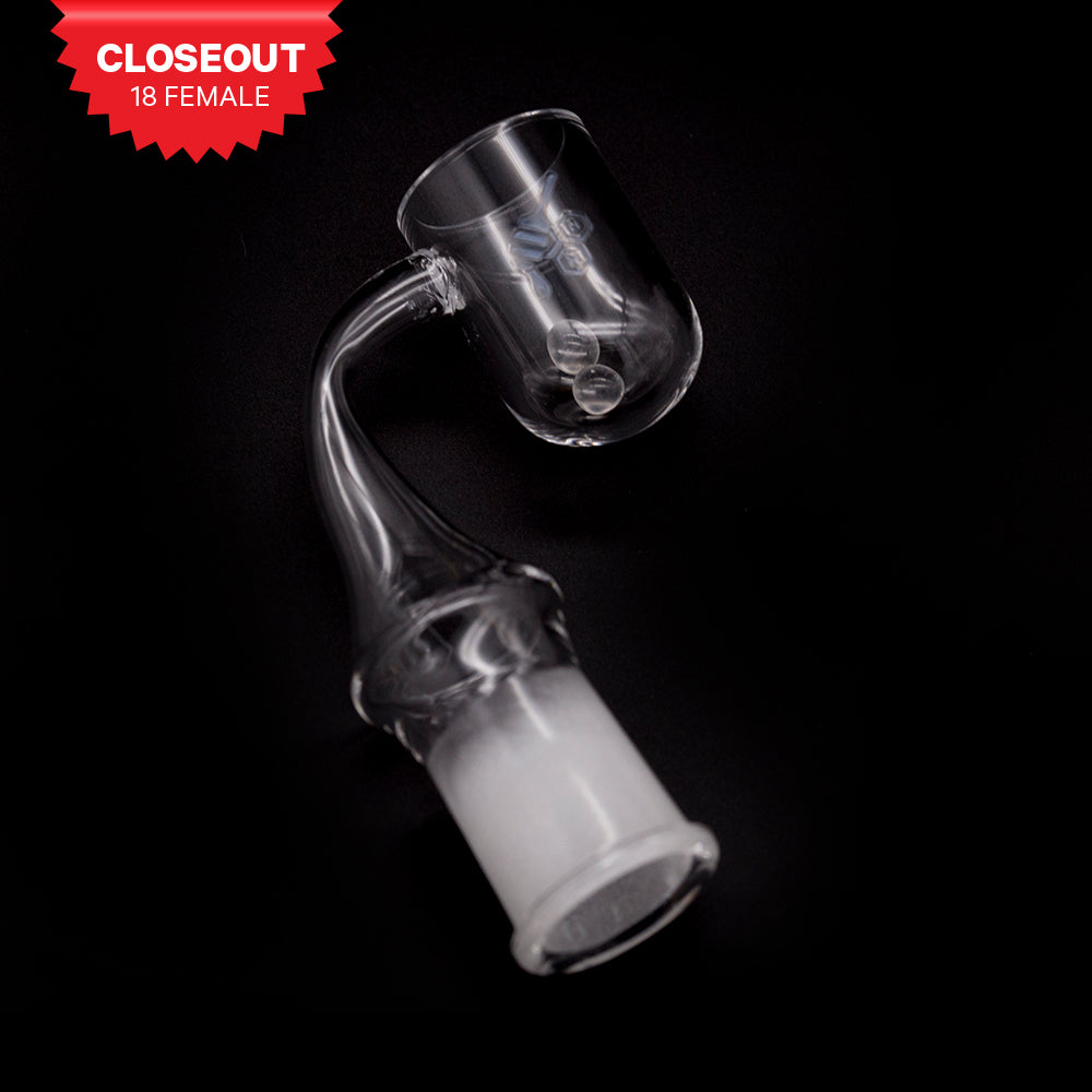Honey Cyclone Quartz Banger - 90° Degree