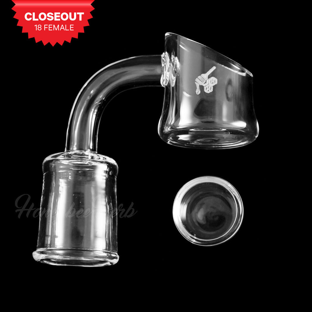 Honey Cup Quartz Banger - 90° Degree