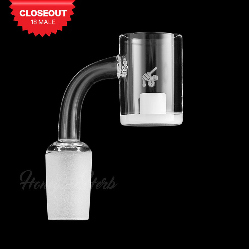 Honey & Milk Core Reactor Quartz Banger - 90° Degree