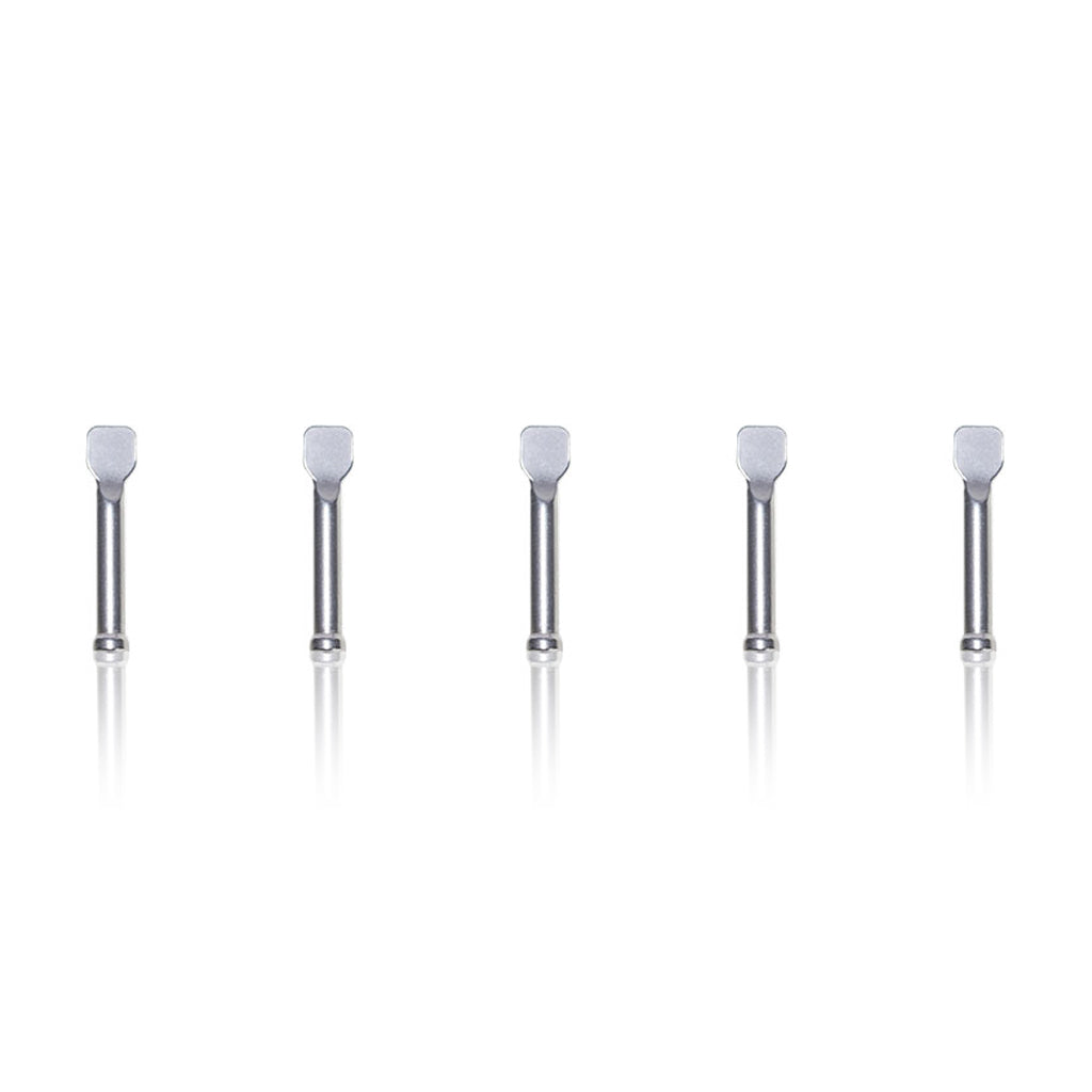 RYOT® 5 Pack Of Metal Dab Tools For Silicone Storage Container- New