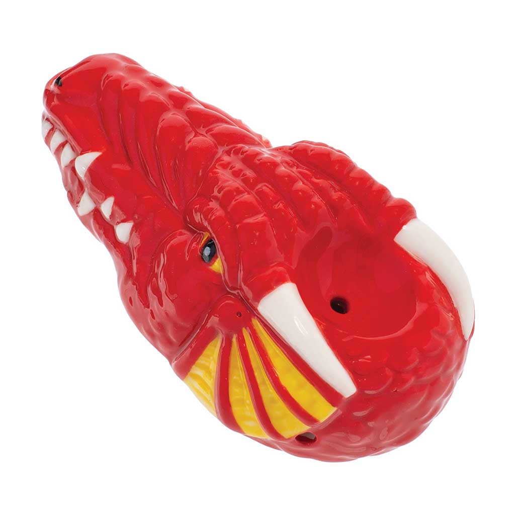 Red Dragon Ceramic Pipe