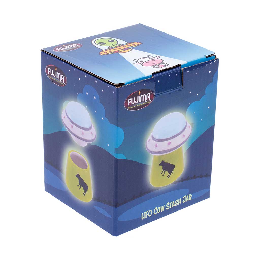 UFO Cow Stash Jar