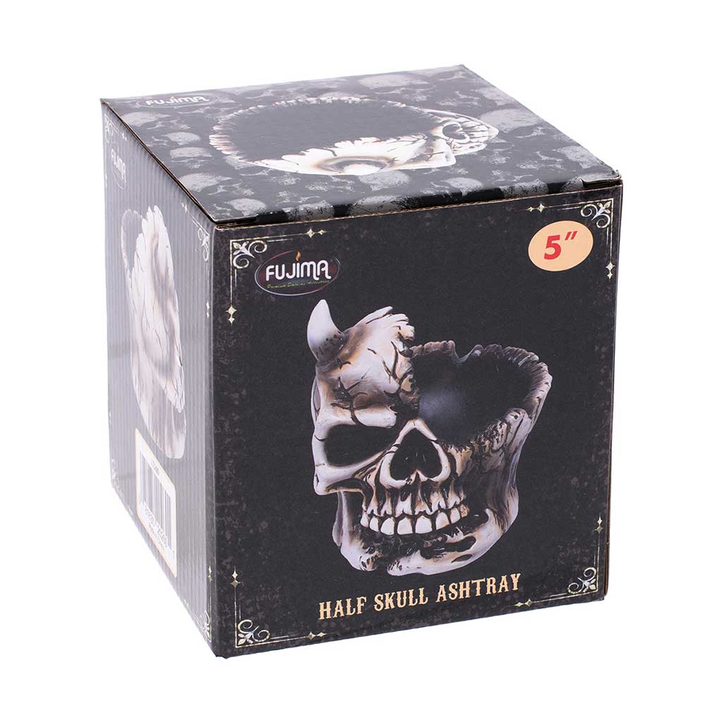 Half Skull Ashtray