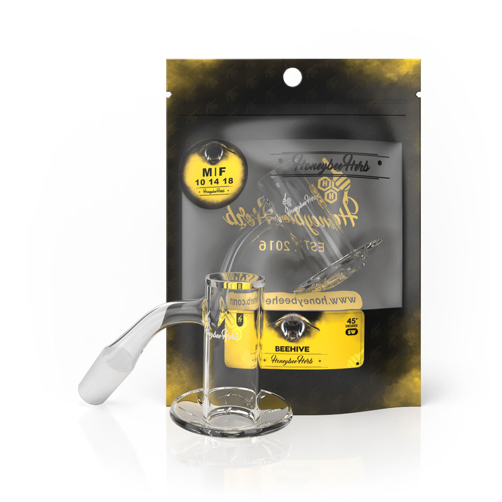 Beehive Quartz Banger - 45° Degree | Bl