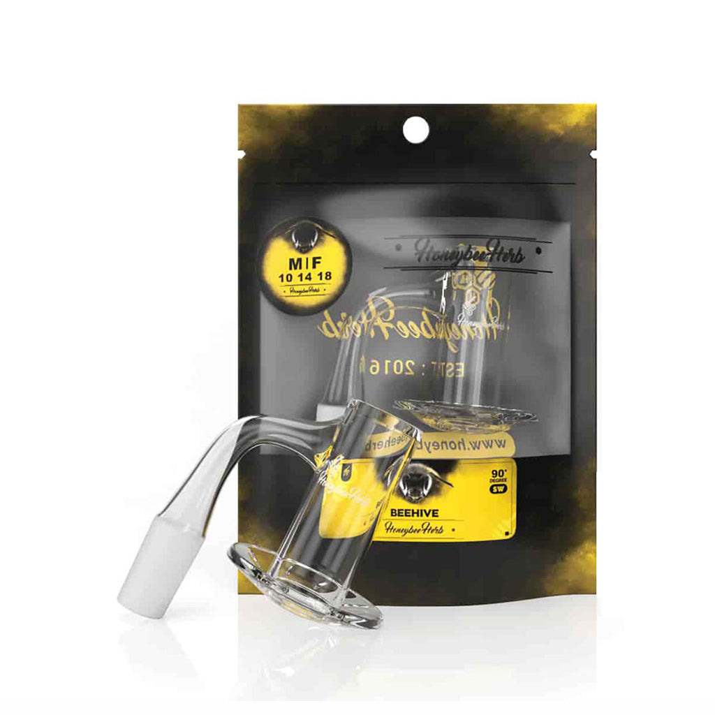 Beehive Quartz Banger - 90° Degree | Bl
