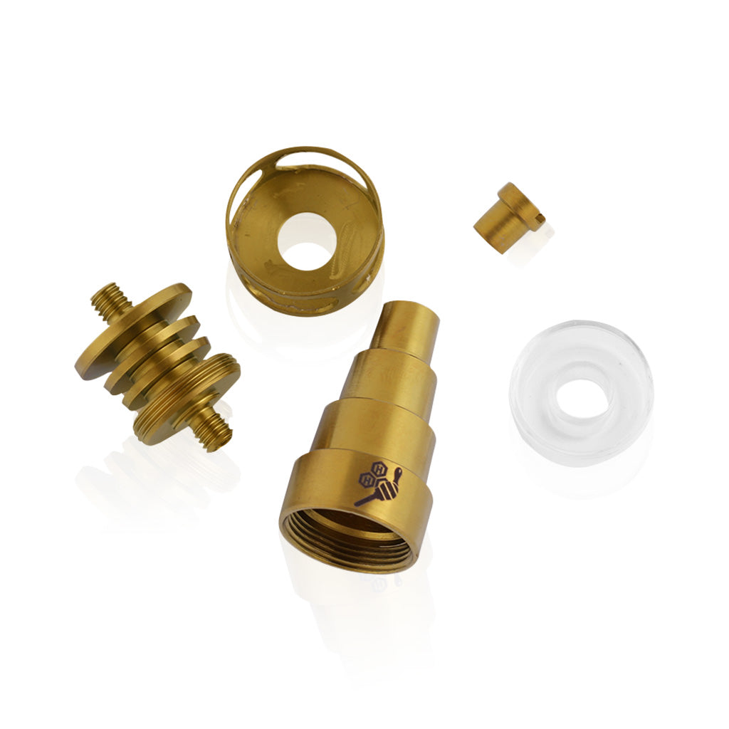 Titanium 6 In 1 Cage Hybrid Dab Nail