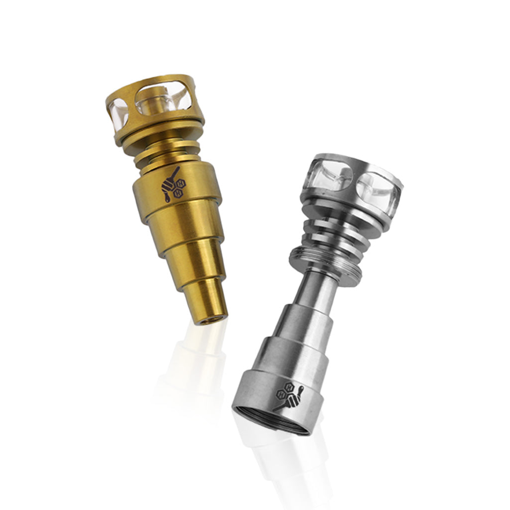 Titanium 6 In 1 Cage Hybrid Dab Nail