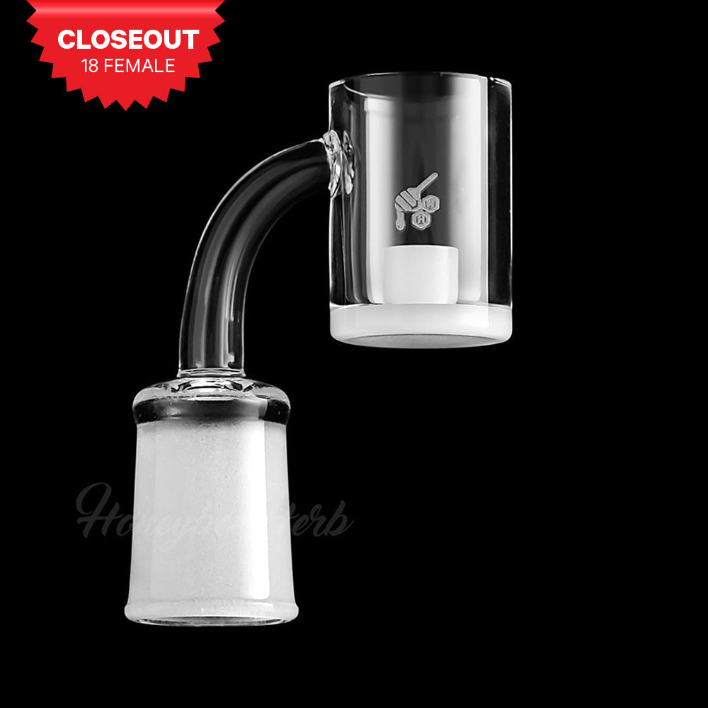 Honey & Milk Core Reactor Quartz Banger - 90° Degree