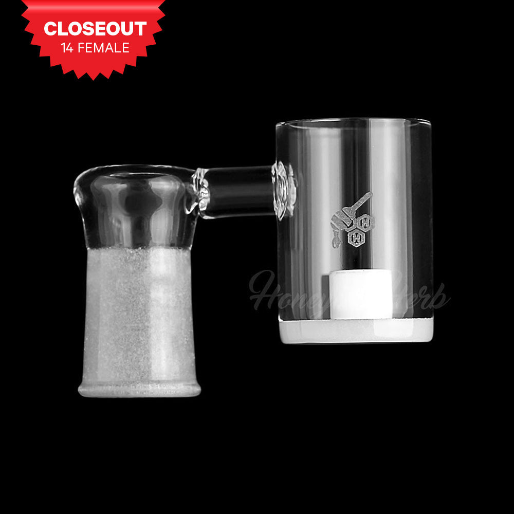 Honey & Milk Core Reactor Sidecar Quartz Banger - 90° Degree