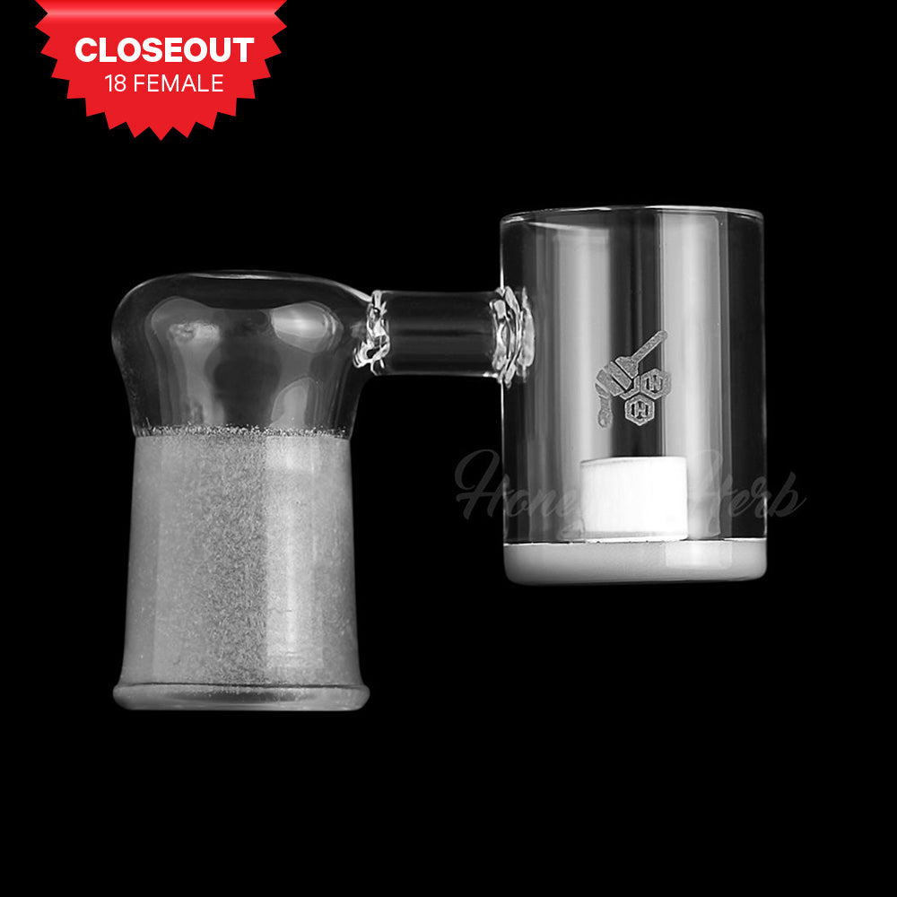Honey & Milk Core Reactor Sidecar Quartz Banger - 90° Degree