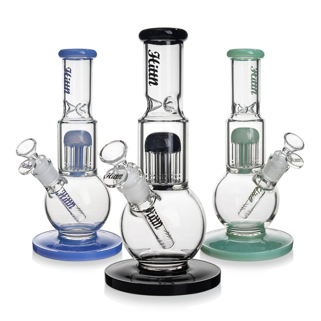 Hittn 8-Arm Tree Perc Bubble Base Bong