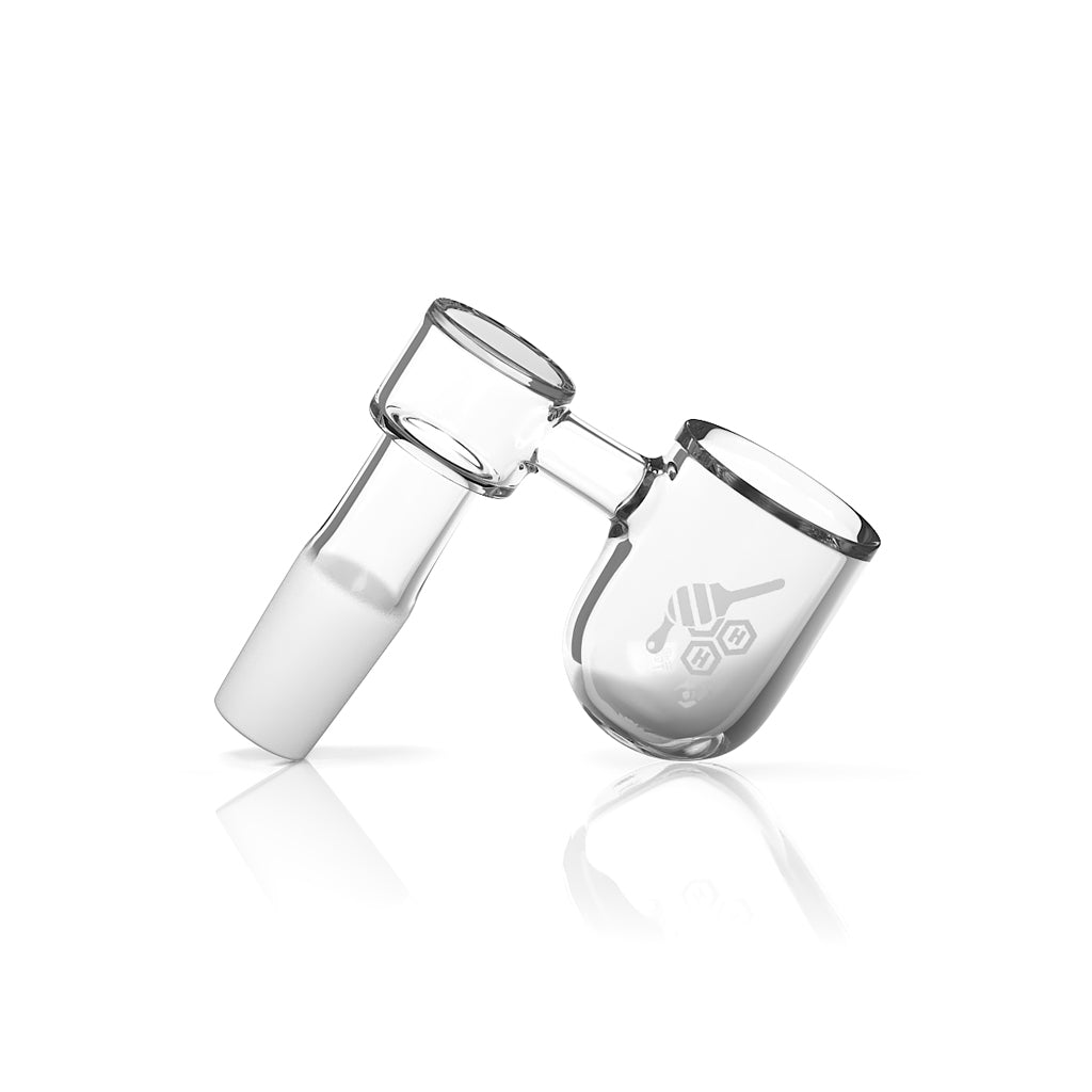 Honey Bevel Bowl Sidecar Quartz Banger - 90° Degree | Yl