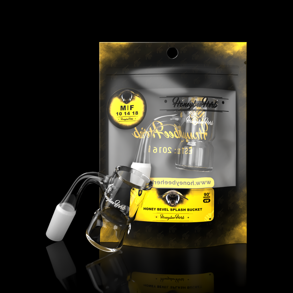 Honey Bevel Splash Bucket - 90° Degree | Bl