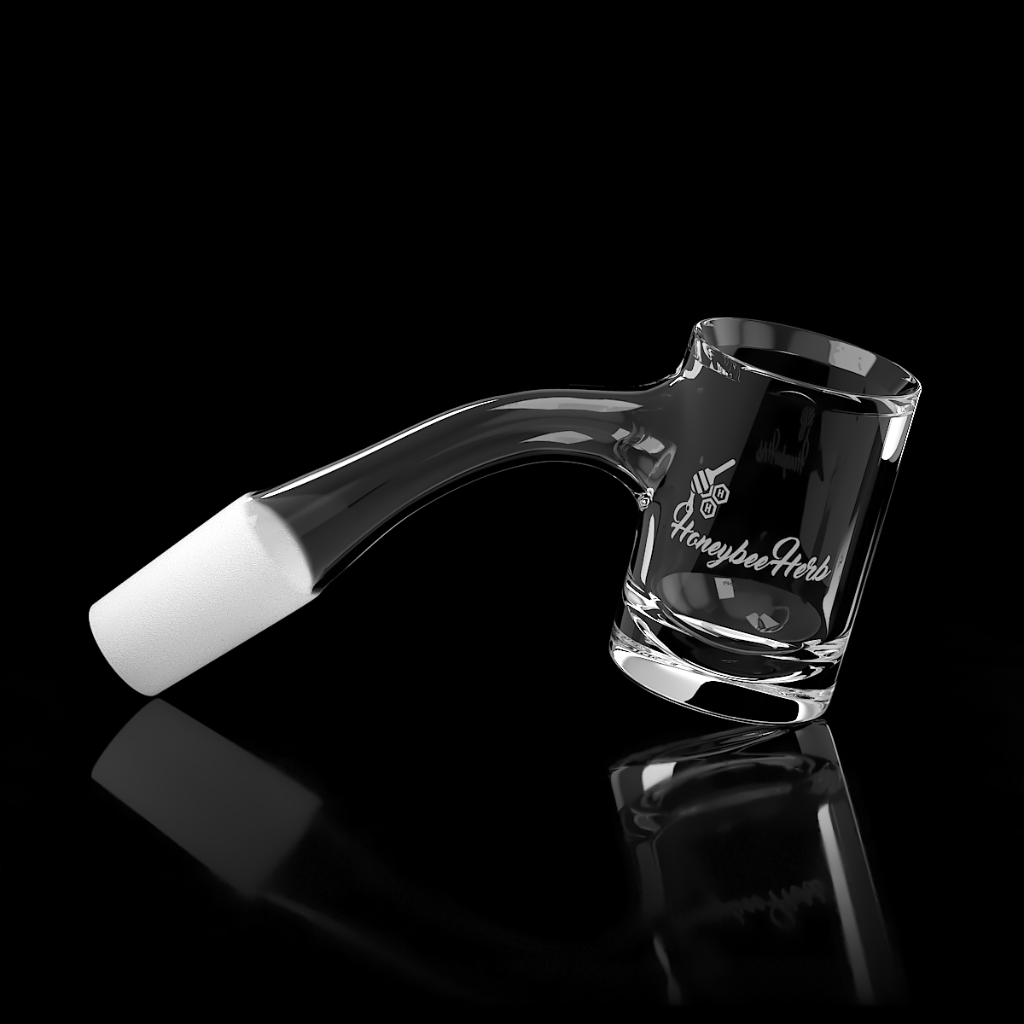 Honey Hybrid Quartz Banger - 45° Degree | Bl