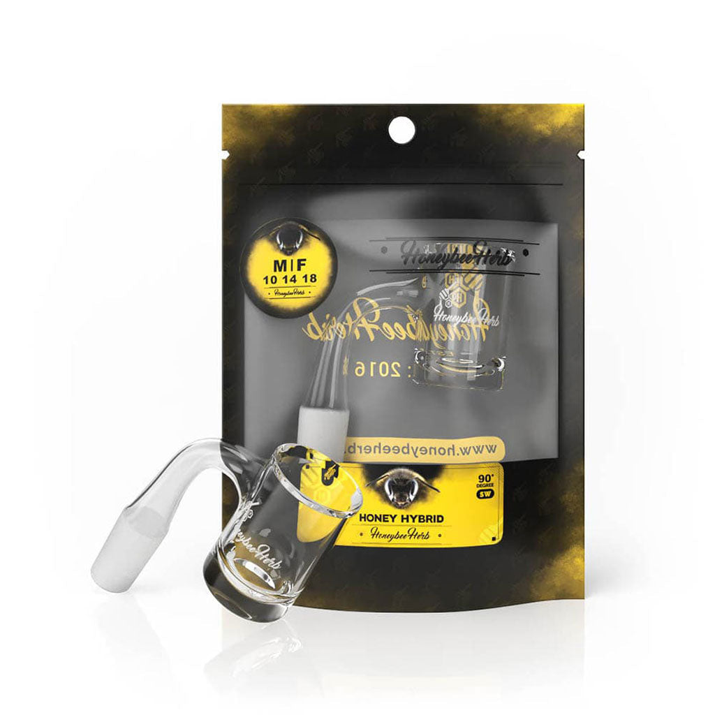 Honey Hybrid Quartz Banger - 90° Degree | Bl