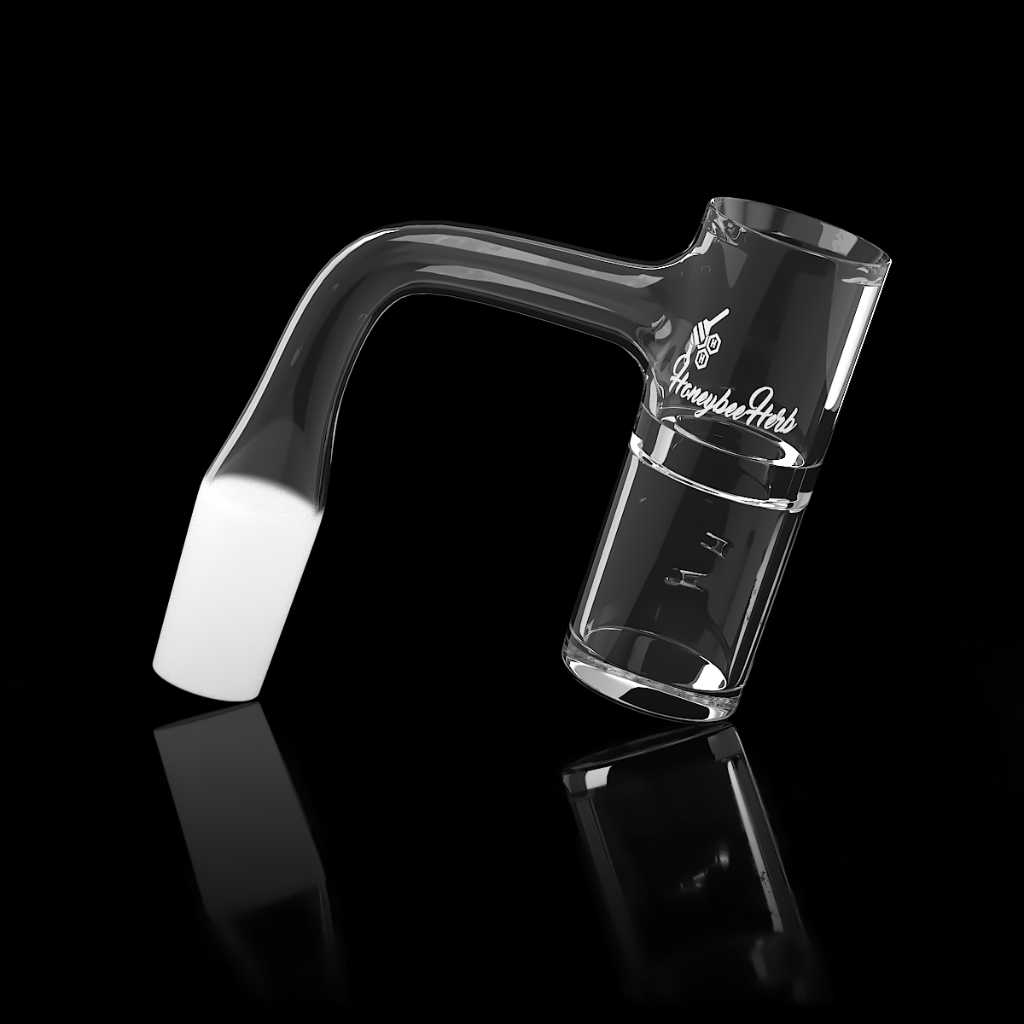 Honey Well Quartz Banger - 90° Degree | Bl