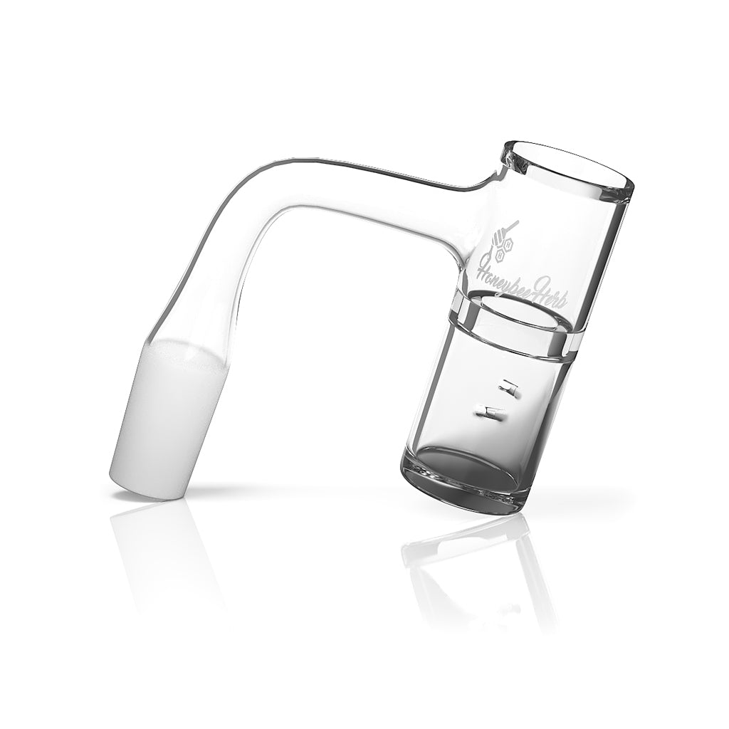 Honey Well Quartz Banger - 90° Degree | Bl