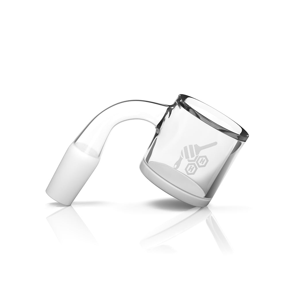 Honey & Milk XL Bevel Quartz Banger - 90° Degree | Yl