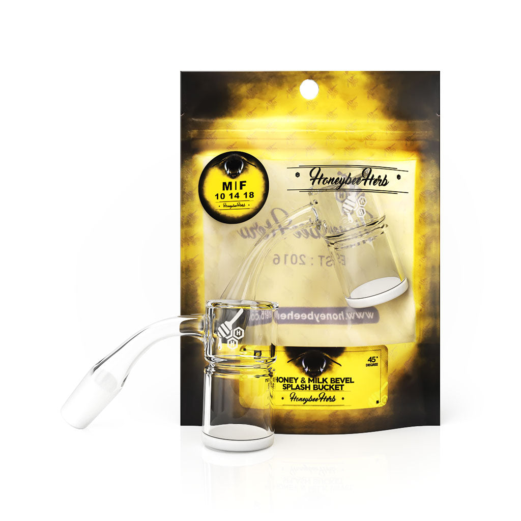 Honey & Milk Bevel Splash Bucket - 45° Degree | Yl