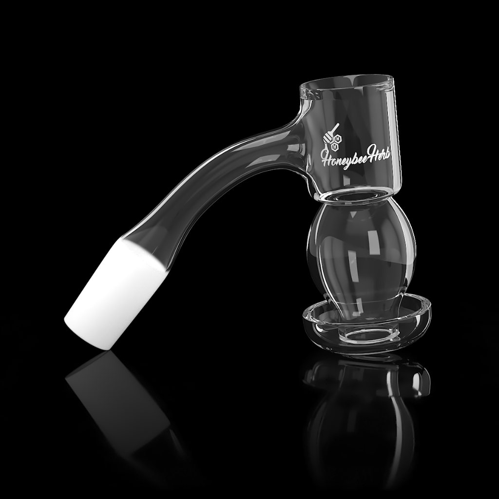 Honeysuckle Bubble Quartz Banger - 45° Degree | Bl