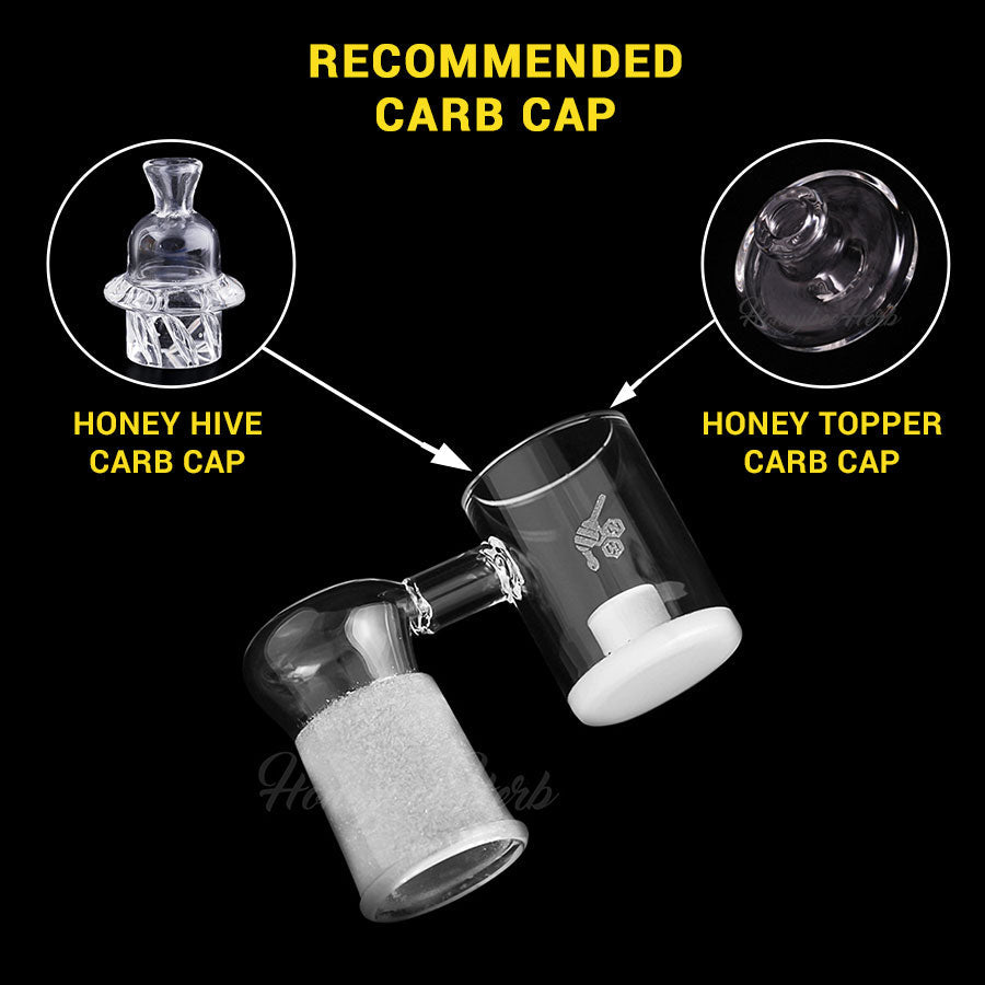 Honey & Milk Core Reactor Sidecar Quartz Banger - 90° Degree