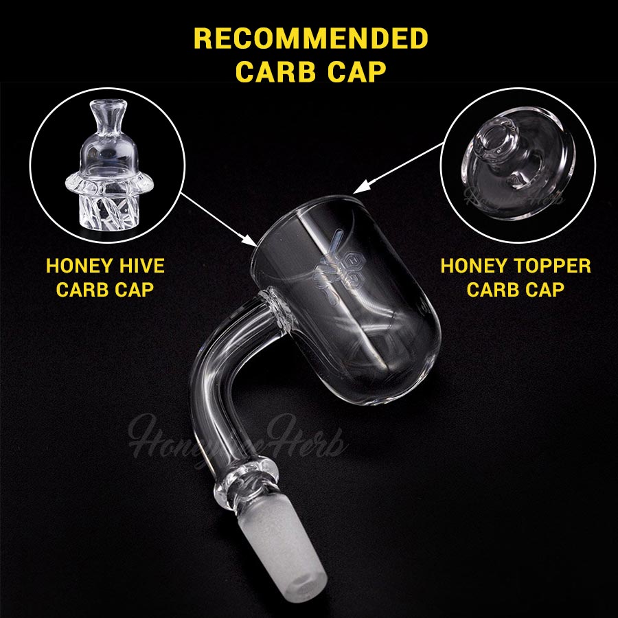 Honey Cyclone Quartz Banger - 90° Degree
