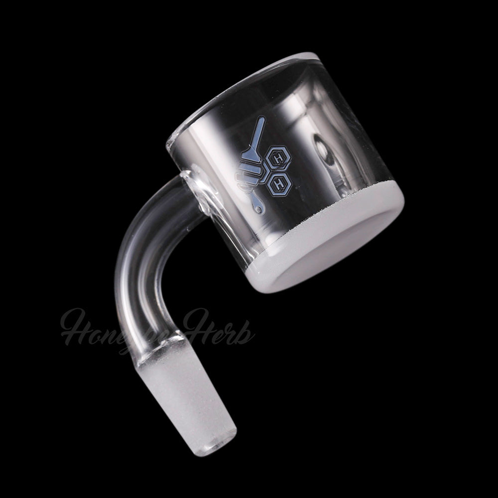 Honey & Milk XL Bevel Quartz Banger - 90° Degree | Yl