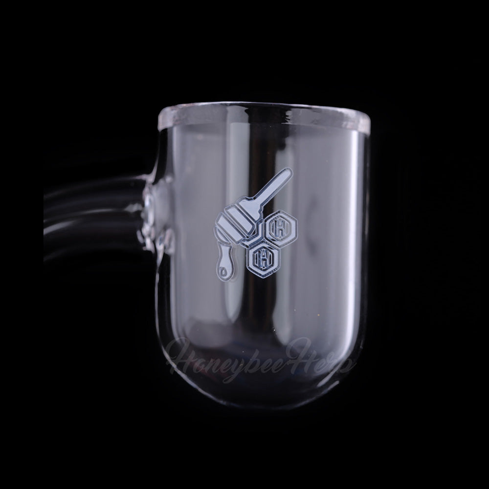 Honey Bevel Bowl Quartz Banger - 90° Degree | Yl