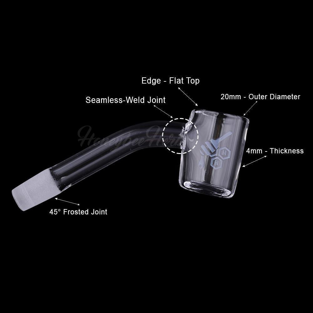 Thick Original Quartz Banger - 45° Degree | Yl