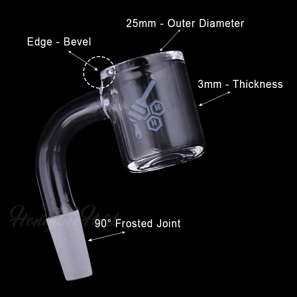 Original Bevel Quartz Banger - 90° Degree