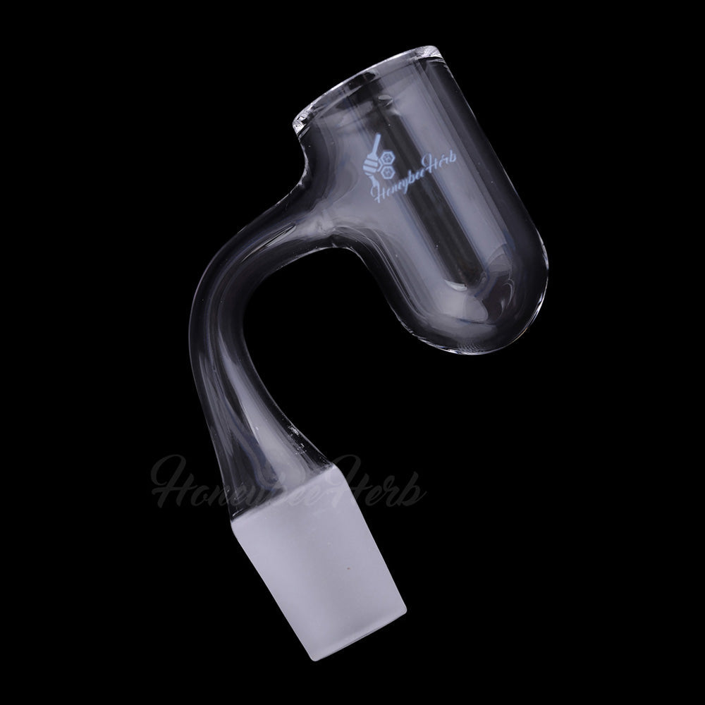 Honey Bevel Deep Bowl Quartz Banger - 90° Degree | Bl