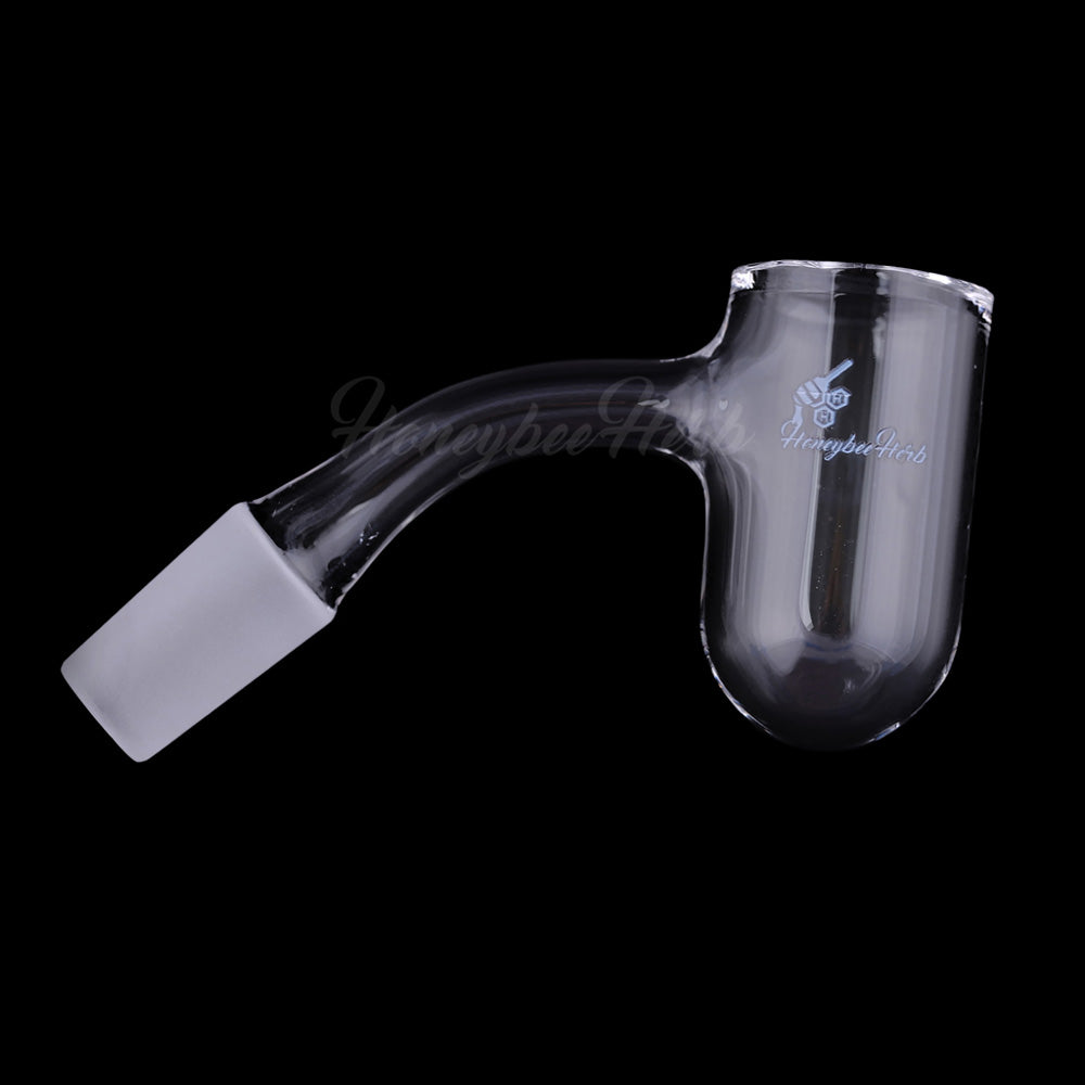 Honey Bevel Deep Bowl Quartz Banger - 45° Degree | Bl