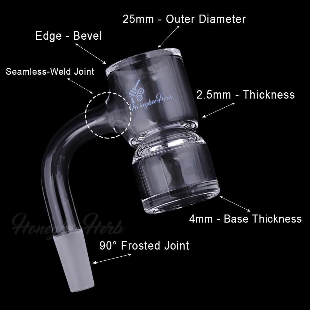 Honey Bevel Splash Bucket - 90° Degree | Bl