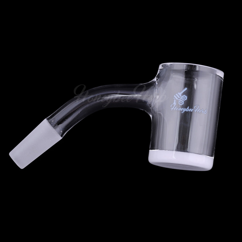 Honey & Milk Bevel Quartz Banger - 45° Degree | Bl