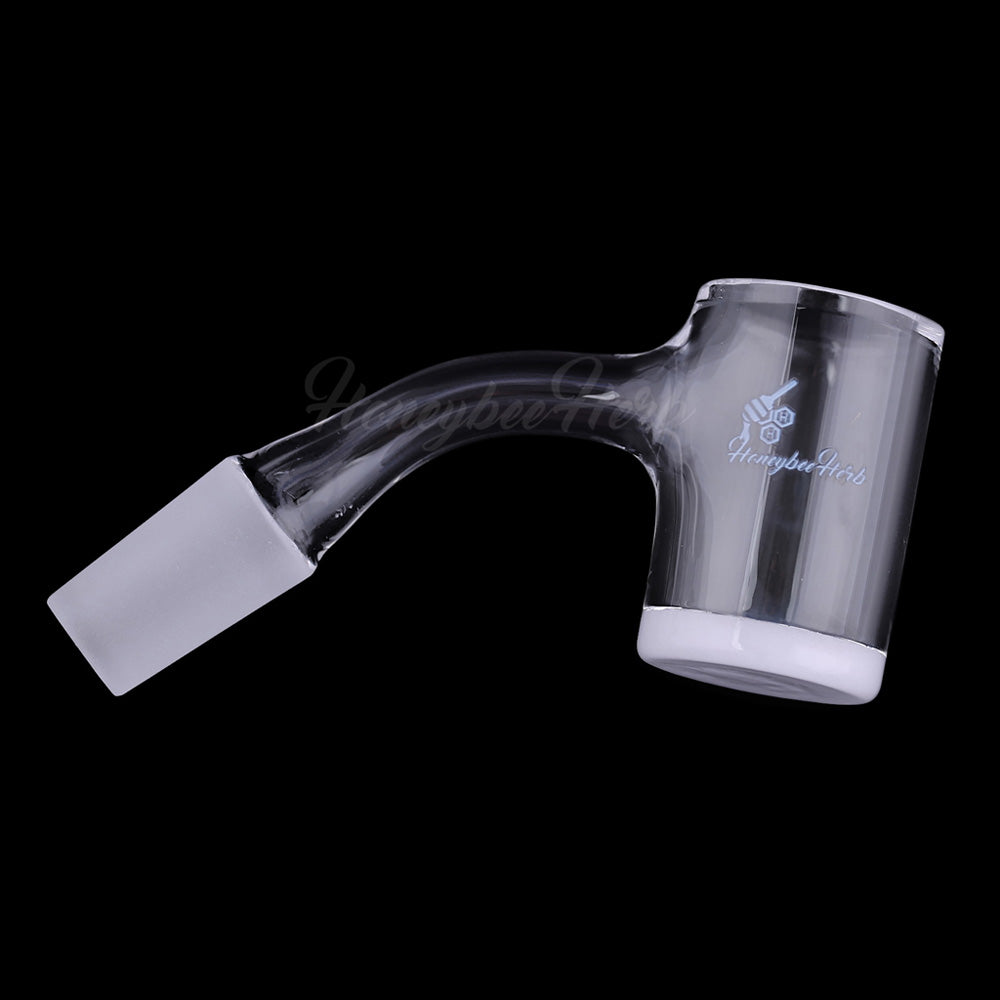 Honey & Milk Bevel Quartz Banger - 45° Degree | Bl