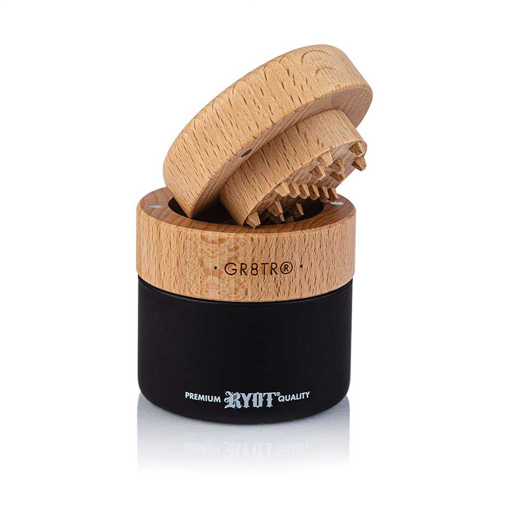 Wood Gr8Tr With Jar Body