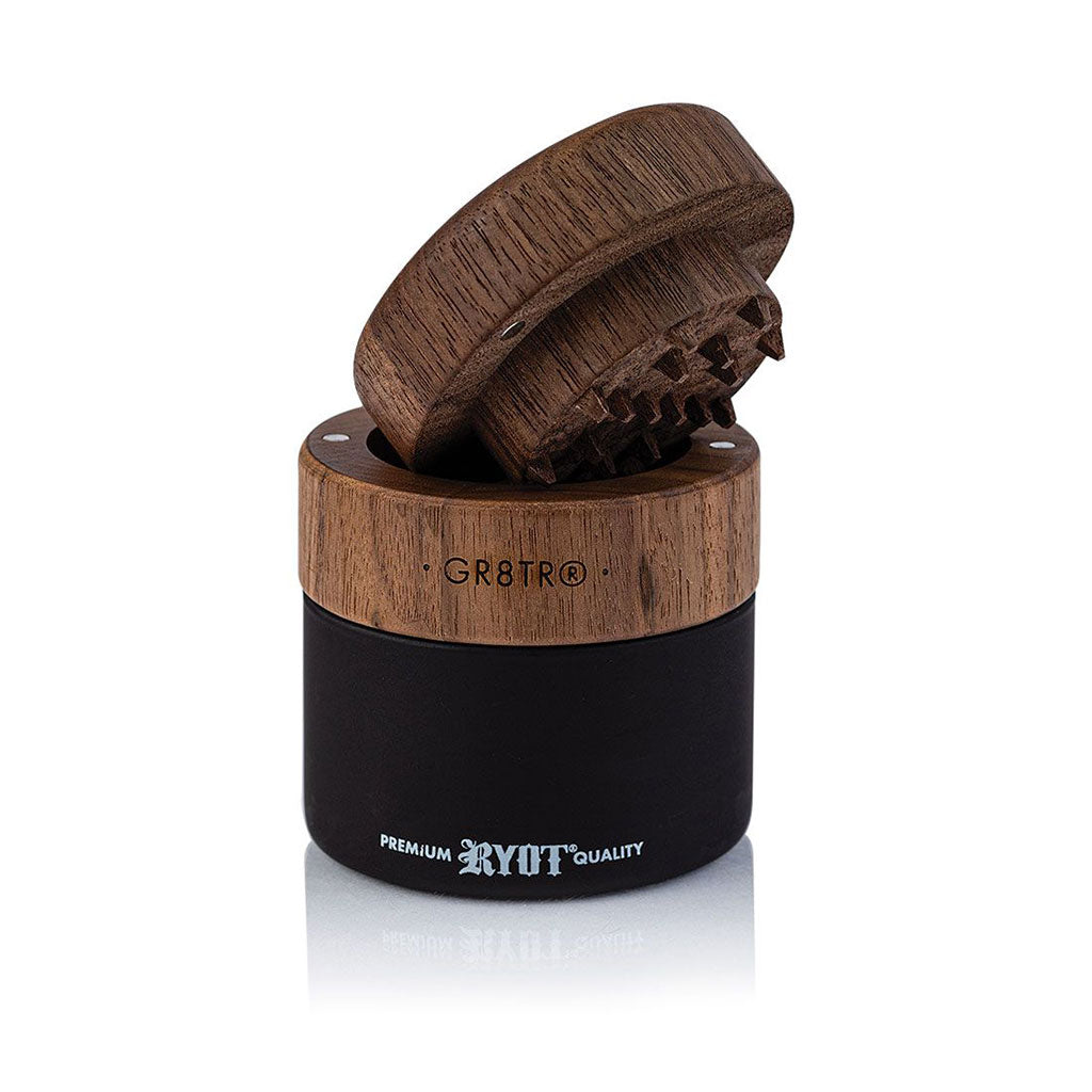 Wood Gr8Tr With Jar Body