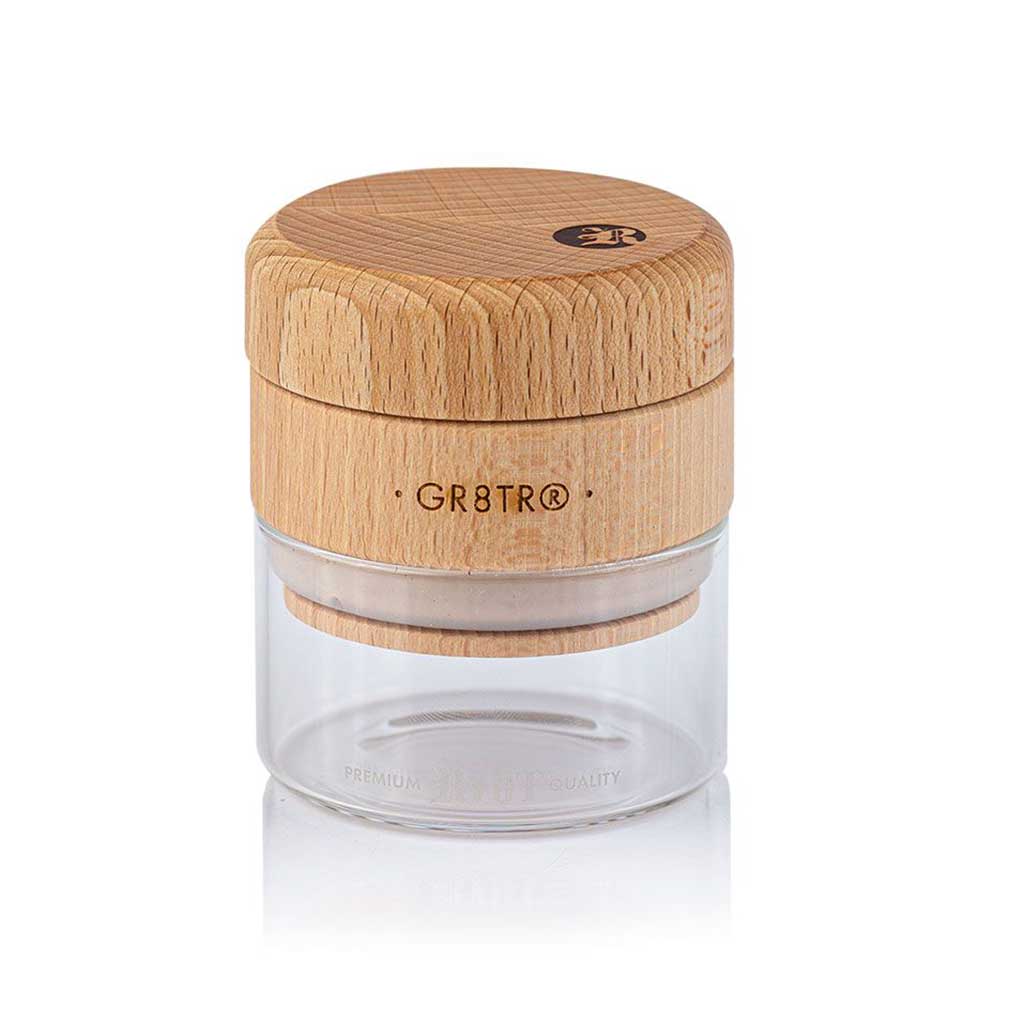Wood Gr8Tr With Jar Body