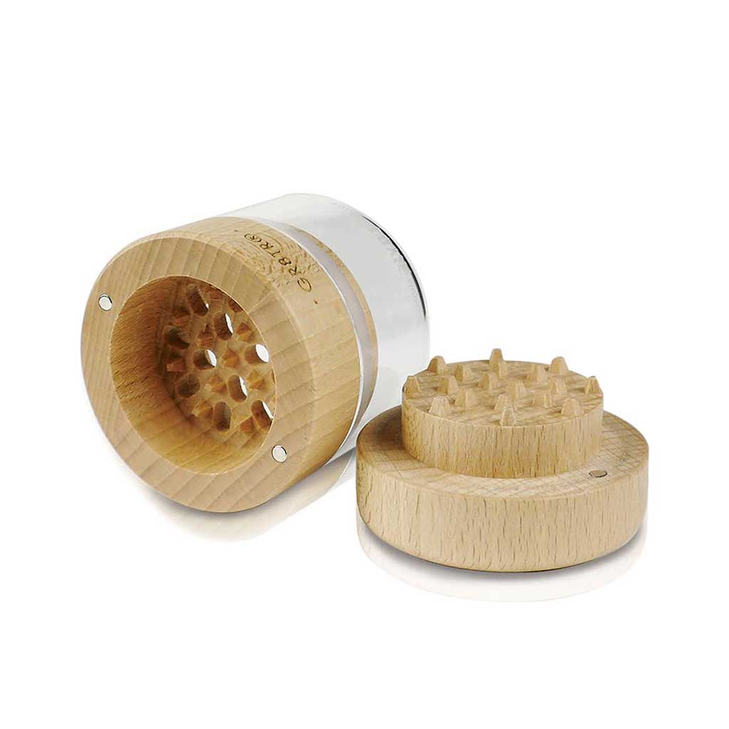 Wood Gr8Tr With Jar Body