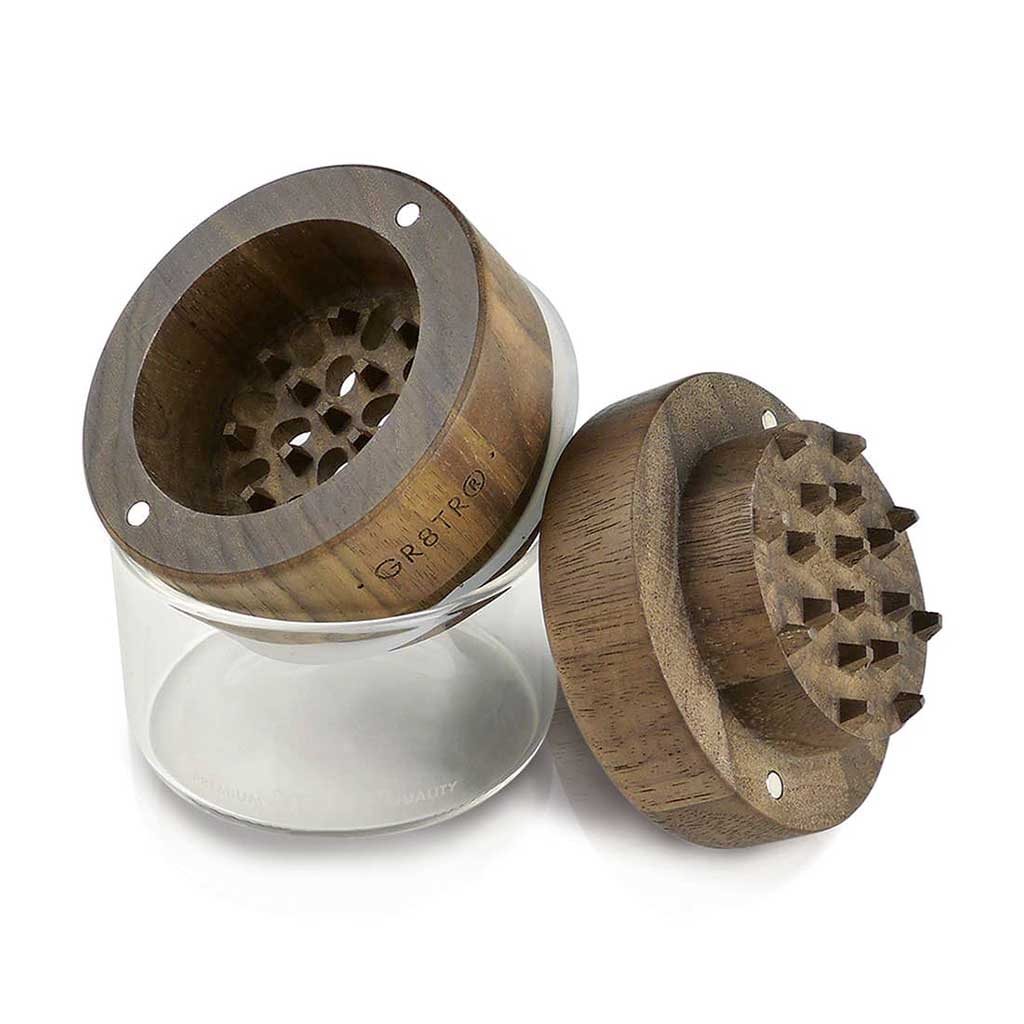 Wood Gr8Tr With Jar Body