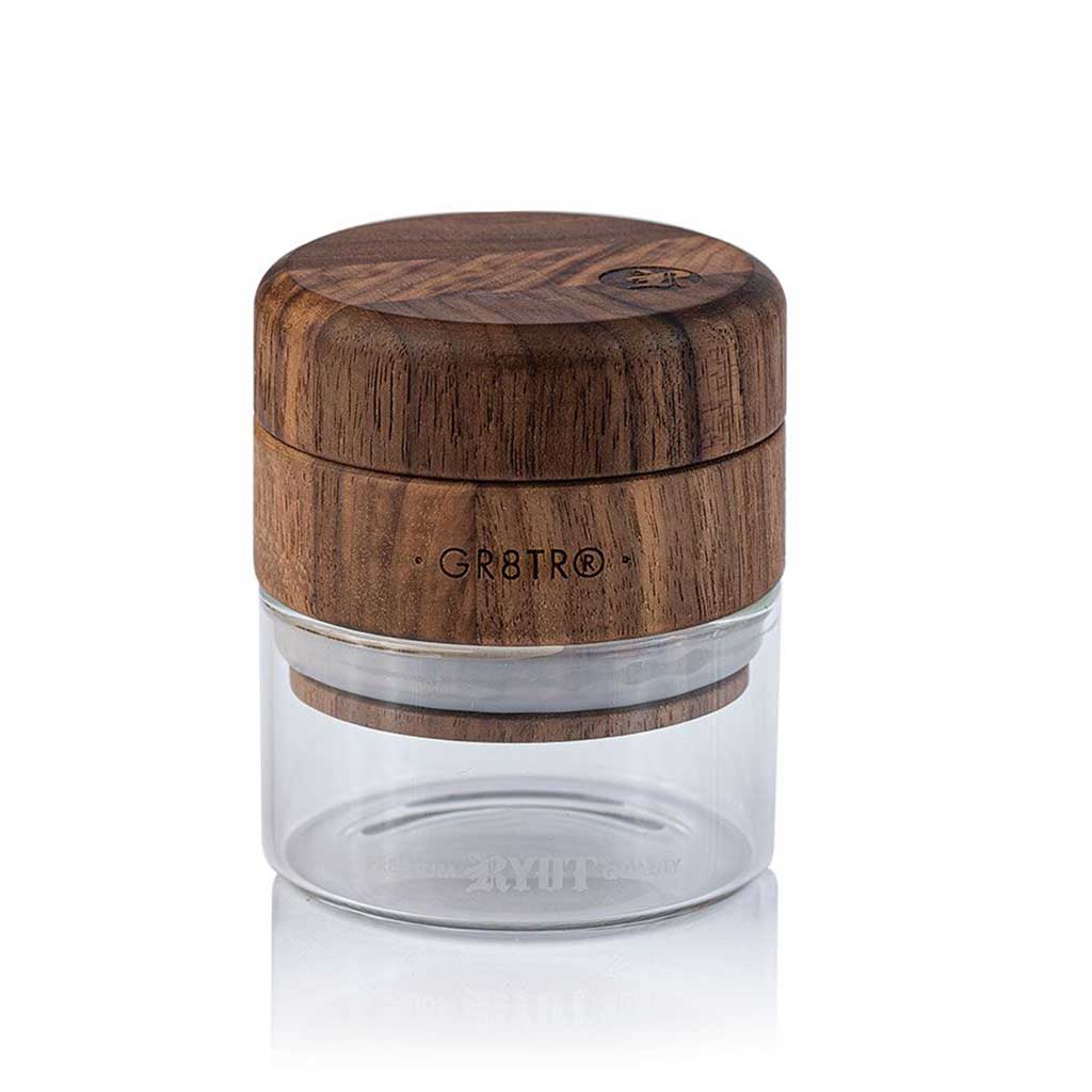 Wood Gr8Tr With Jar Body