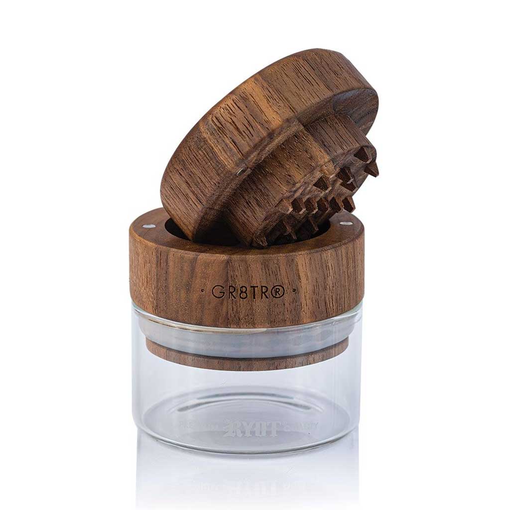 Wood Gr8Tr With Jar Body