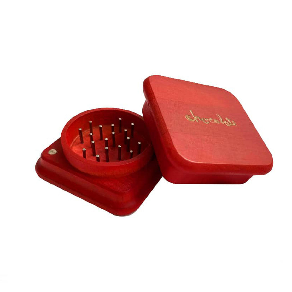 Chocolate X RYOT 2Pc Red Maple Grinder